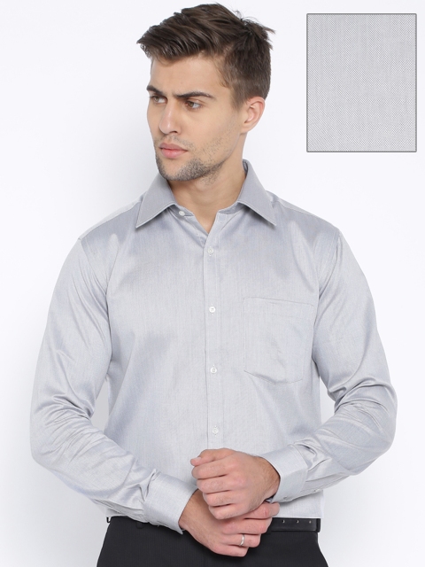 

Park Avenue Grey Slim Fit Formal Shirt