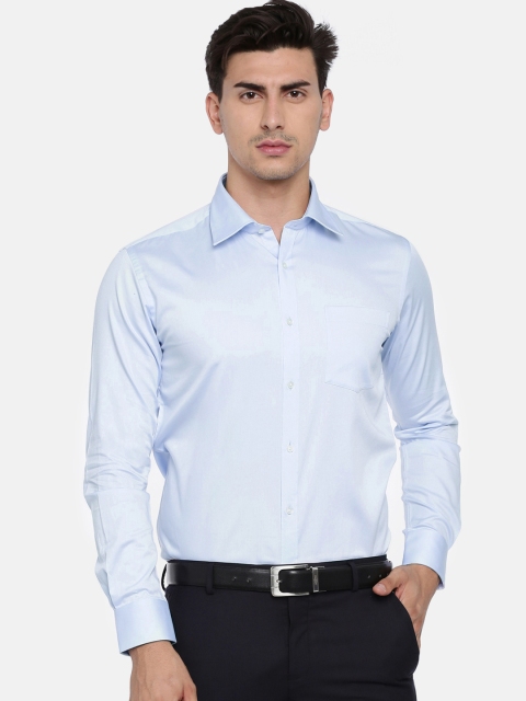 

Park Avenue Men Blue Regular Fit Solid Formal Shirt