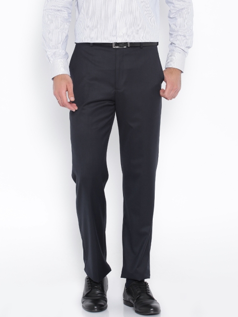 

Park Avenue Black Slim Fit Formal Trousers