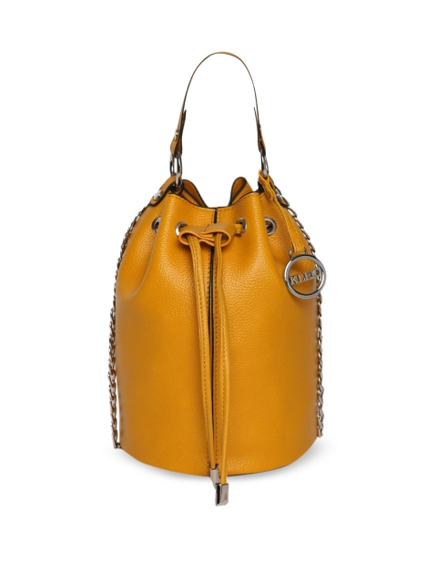 Mustard Yellow Solid Shoulder Bag