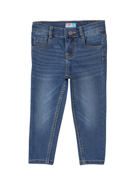 

Kid Studio Boys Blue Slim Fit Mid-Rise Clean Look Stretchable Jeans