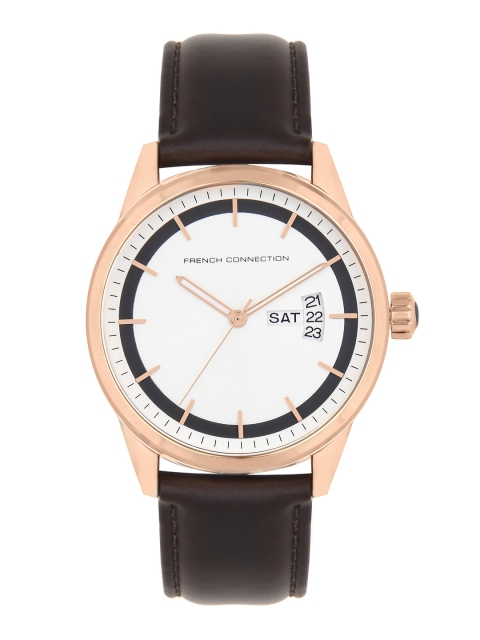 

French Connection Men Rose Gold Analogue Watch