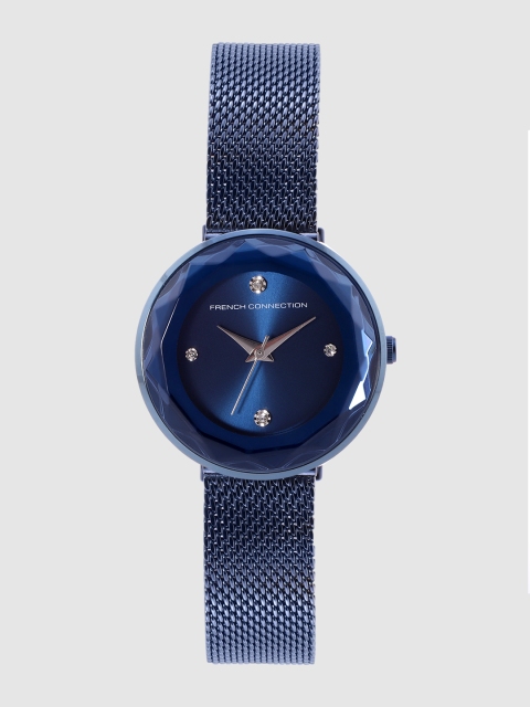 

French Connection Women Navy Blue Analogue Watch