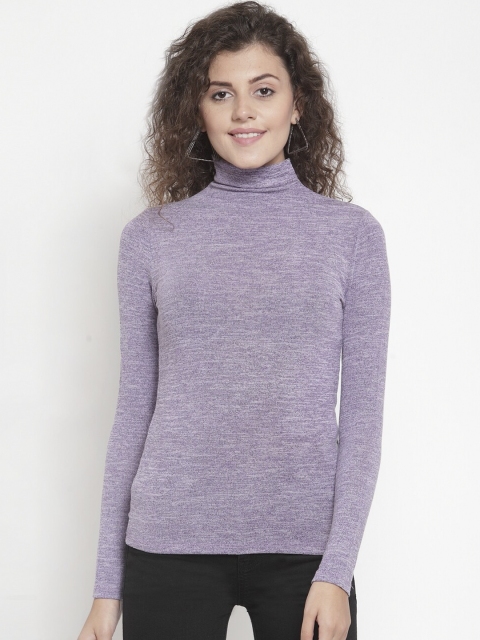 

Global Republic Women Lavender Solid Top