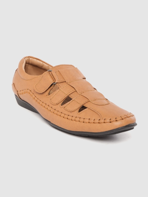 

Roadster Men Tan Brown Shoe-Style Sandals