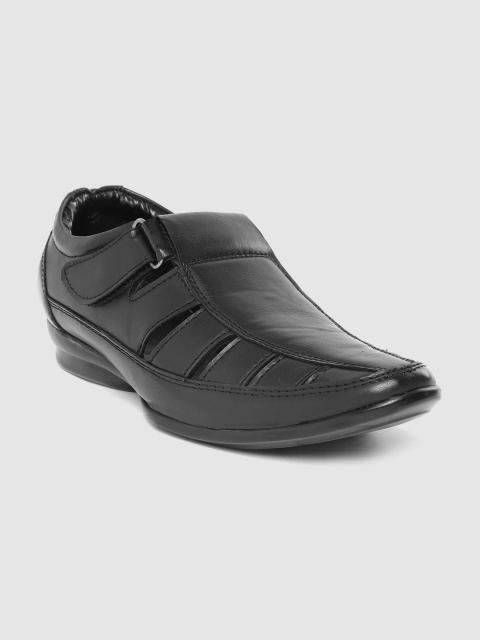 

Roadster Men Black Shoe-Style Sandals