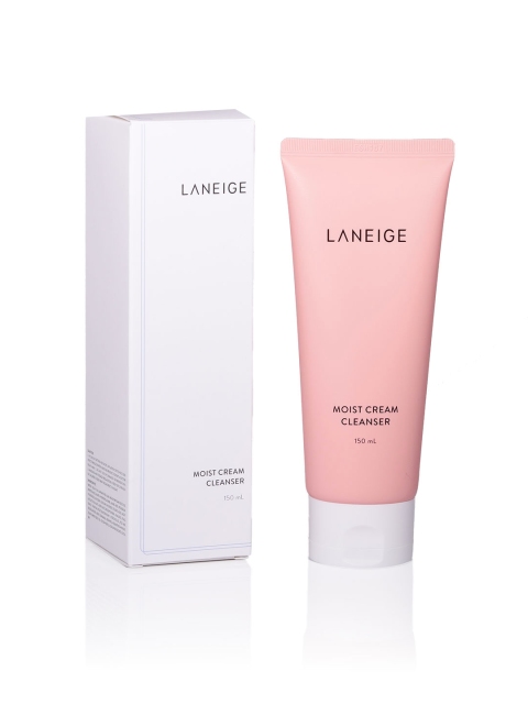 

LANEIGE Unisex Moist Cream Cleanser 150ml, Pink