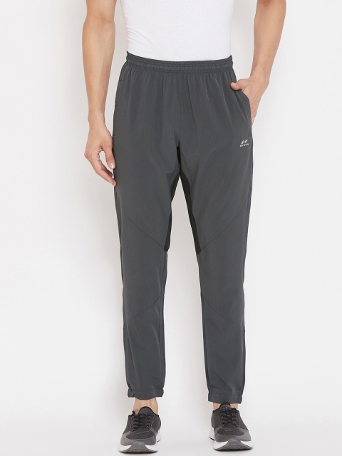 

NIVIA Men Grey Solid Quick Dry Out Track Pants