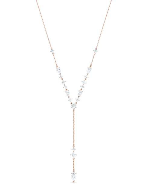 

SWAROVSKI ATTRACT:NECKLACE LNG Y CZWH/ROS, White