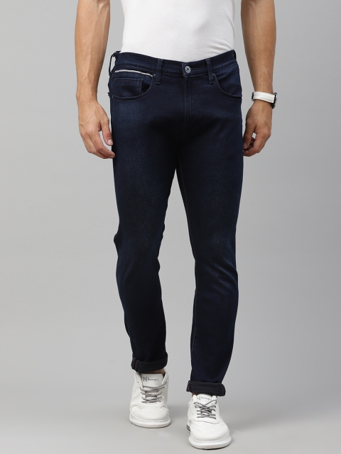 

Levis Men Navy Blue 512 Slim Tapered Fit Light Fade Stretchable Sustainable Jeans