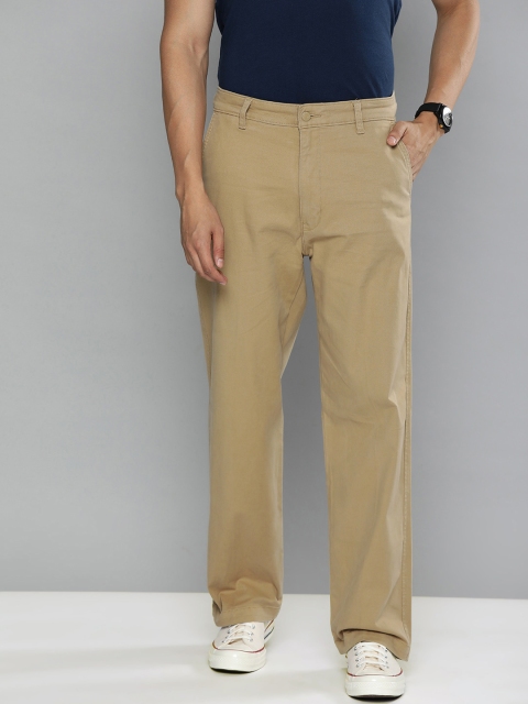 

Levis Beige Loose Fit Stretchable Chinos