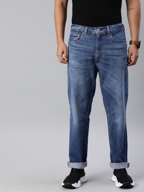 

Levis Men Blue Relaxed Fit Mid-Rise Clean Look Stretchable Jeans