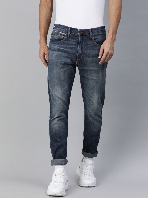 

Levis Men Blue 512 Slim Tapered Fit Mid-Rise Clean Look Stretchable Jeans