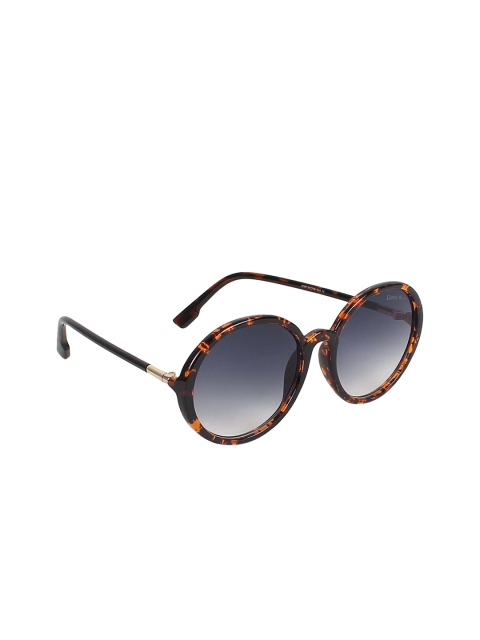 

Diana Korr Women Round Sunglasses DKOEWG020BRW, Grey