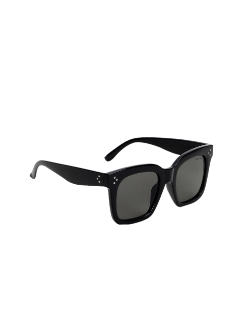 

Diana Korr Women Square Sunglasses DKOEWG012BLK, Black