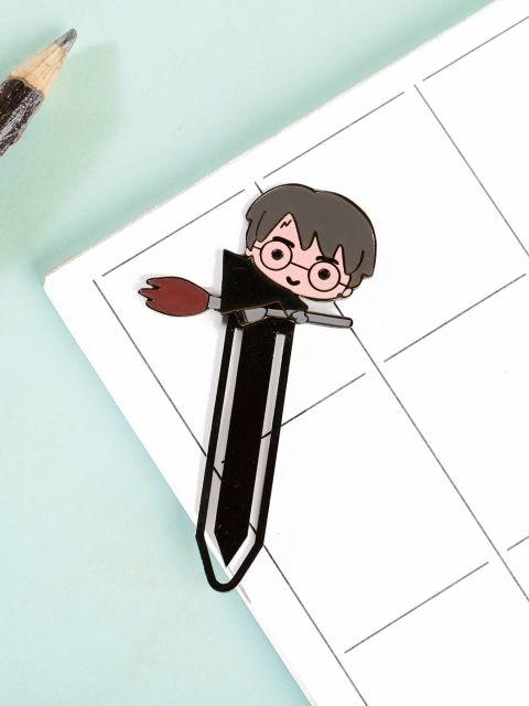 

Bigsmall Black Harry Potter Metallic Bookmark