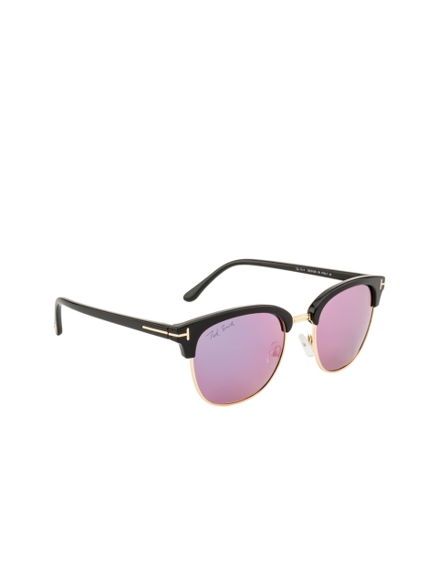 

Ted Smith Women Browline UV Protected Lens Sunglasses TS-NC-9934/S_T-3, Purple