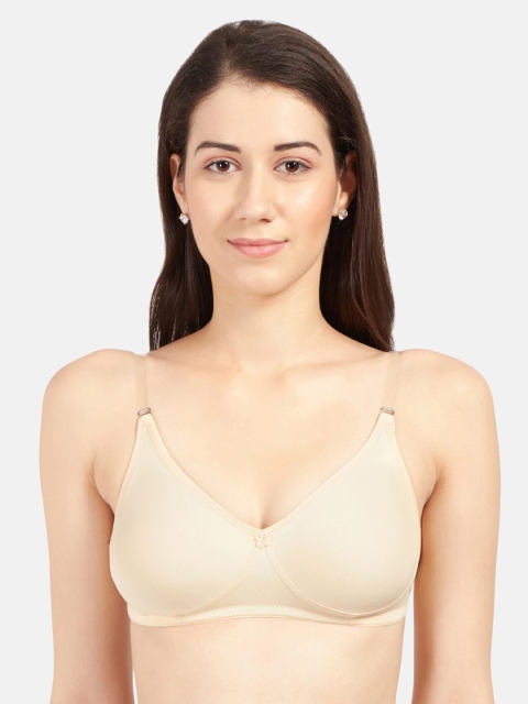 

Sonari Beige Solid Non-Wired Non Padded Everyday Bra