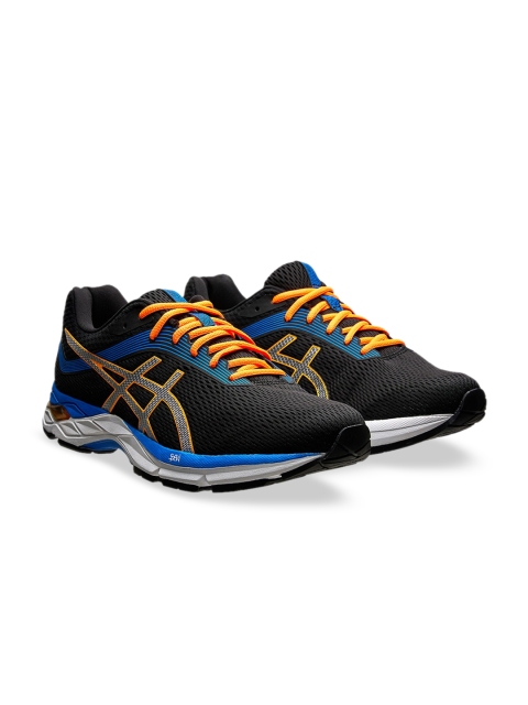 

ASICS Men Black Synthetic GEL-ZONE 7 Running Shoes
