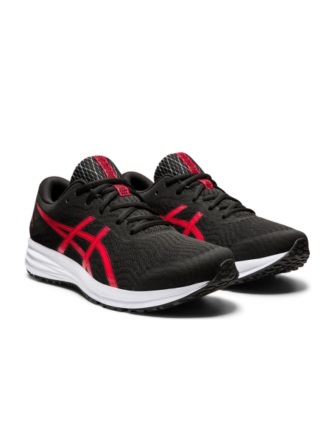 

ASICS Men Black & Red PATRIOT 12 Running Shoes