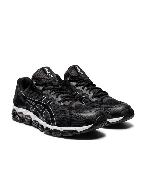 

ASICS Men Charcoal Grey & Black GEL-QUANTUM 360 6 Colorblocked Sneakers