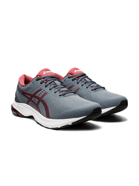 

ASICS Men Grey & Maroon GEL-KUMO LYTE TWIST Running Shoes