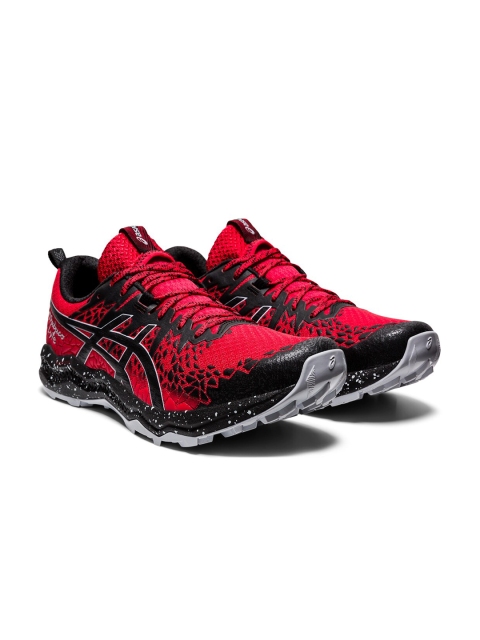 

ASICS Men Red & Black FujiTrabuco Lyte Running Shoes