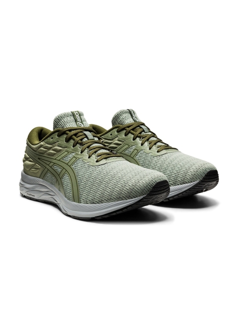 

ASICS Men Green Synthetic Running Shoes