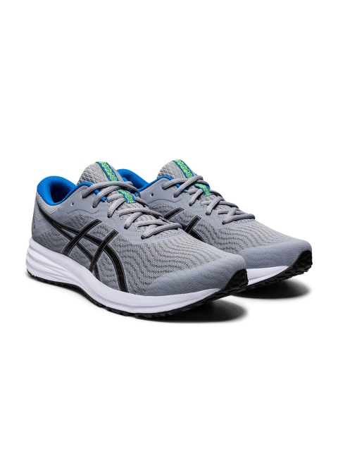

ASICS Men Grey Synthetic PATRIOT 12 Running Shoes