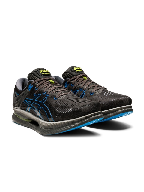

ASICS Men Charcoal Grey & Blue MetaRide Running Shoes