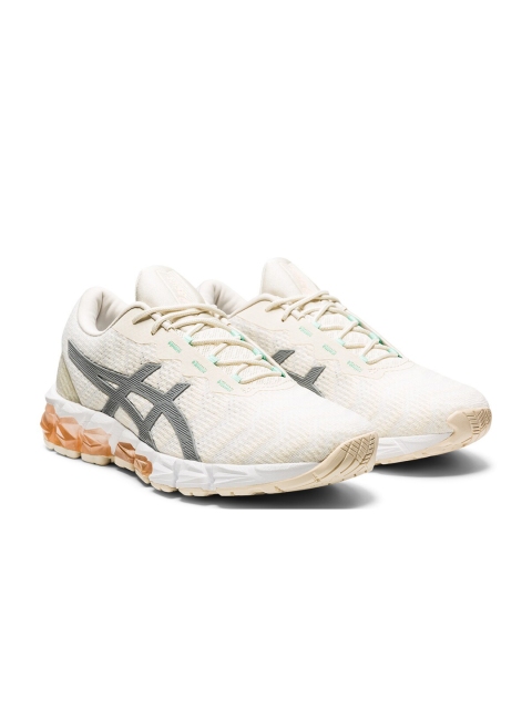 

ASICS Women Off-White & Grey GEL-QUANTUM 180 5 Sneakers