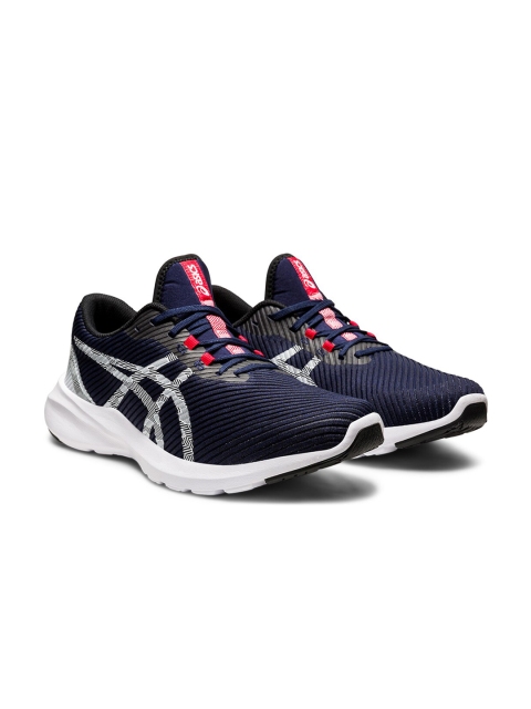 

ASICS Men White & Navy Blue VERSABLAST Running Shoes