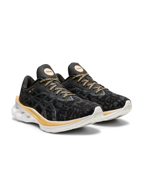 

ASICS Women Black Synthetic NOVABLAST Running Shoes
