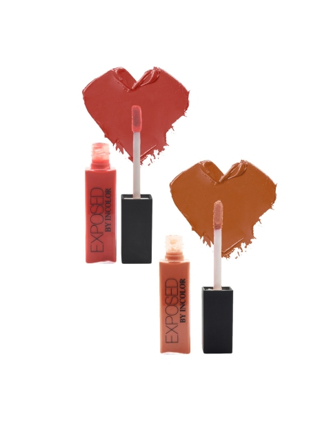 

INCOLOR Set Of 2 Exposed Lipgloss, Beige