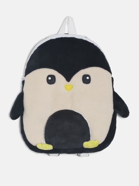 

MINI KLUB Kids Black & Beige Graphic Backpack