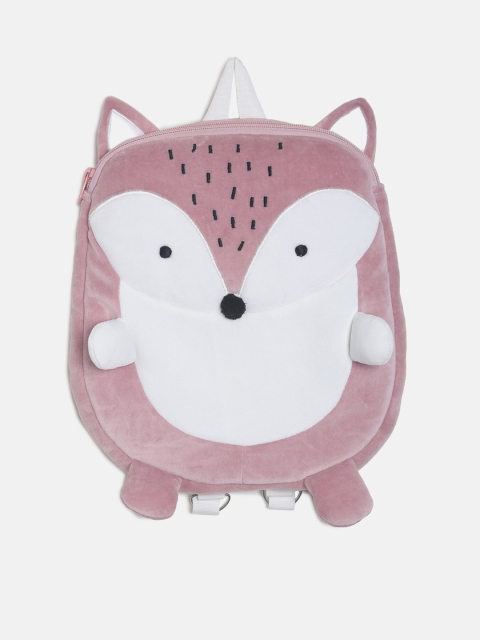 

MINI KLUB Kids Pink & White Graphic Backpack