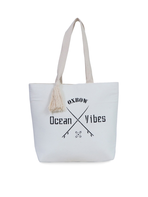 

Diwaah White & Black Self Design Shoulder Bag
