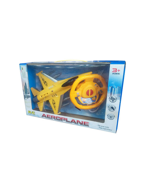 

Wembley Toys Kids Yellow & Grey Remote Control High Performance Aeroplane