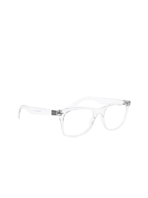 

ROYAL SON Unisex Transparent Solid Half Rim Wayfarer Frames