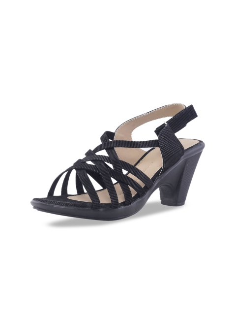 

Khadims Women Black Solid Gladiators