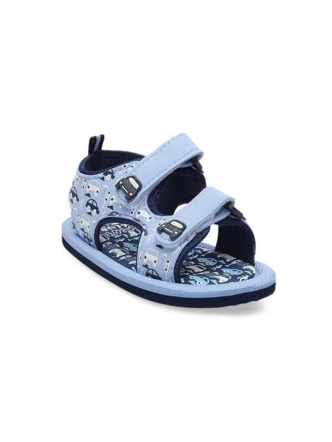 

MINI KLUB Boys Blue Printed Comfort Sandals