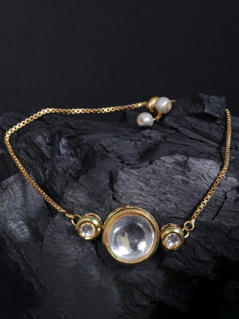 

justpeachy Gold-Plated Charm Bracelet