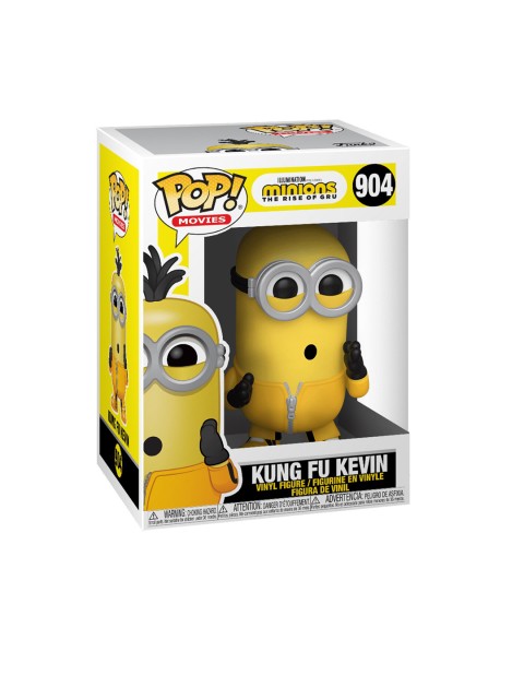 

Funko Pop Minions The Rise of Gru - Kung Fu Kevin Figurine, Yellow