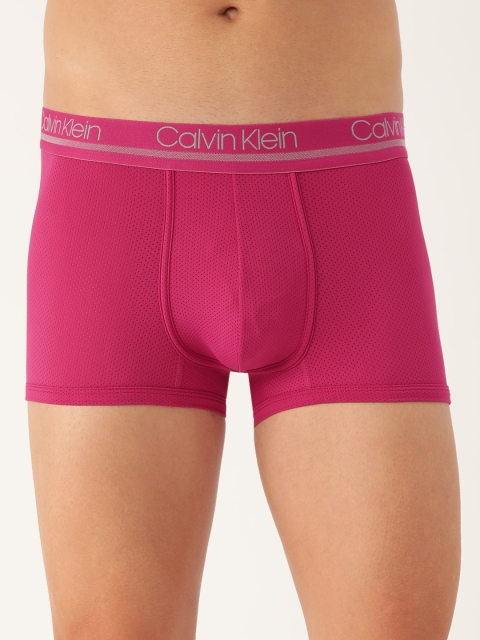 

Calvin Klein Underwear Men Pink Solid Trunks NB2174T2N-T2N