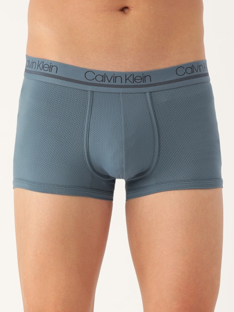

Calvin Klein Underwear Men Blue Solid Trunks NB2174DY1-DY1