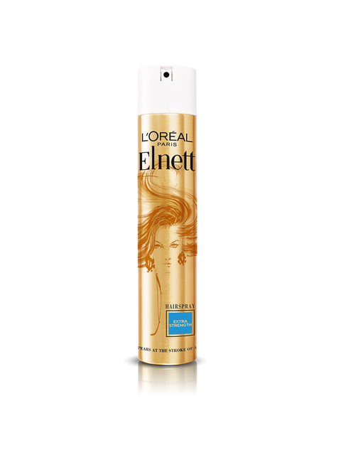 

LOreal Elnet Satin Extra Strength Hair Spray 400 ml, Gold