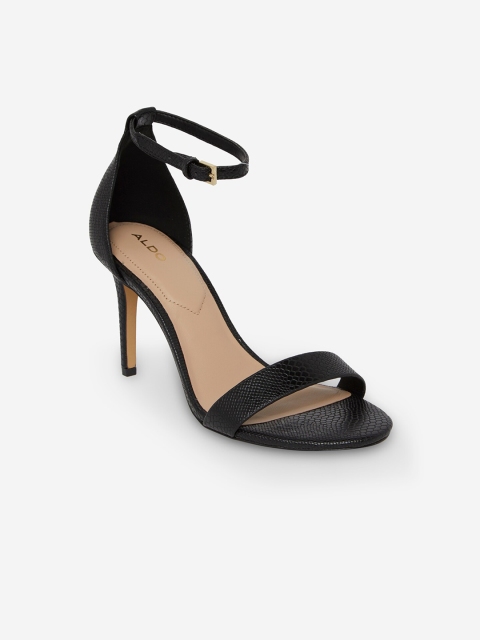 

ALDO Black Slim Heeled Sandals