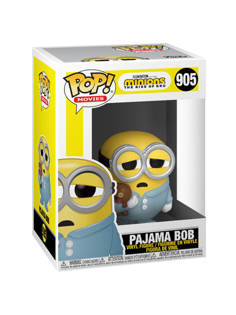 

Funko Kids Yellow & Blue Minions Bob From The Rise of Gru In Pajama Figurine