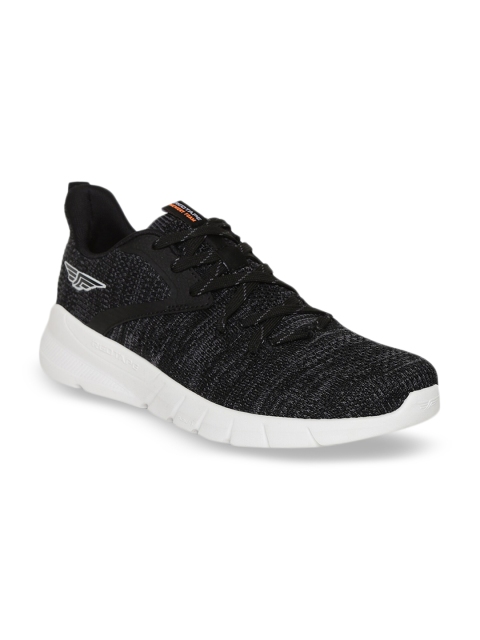 

Red Tape Men Black Mesh Walking Shoes
