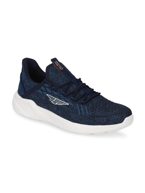

Red Tape Men Navy Blue Textile Walking Shoes
